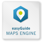 'easyGuide maps engine' logo